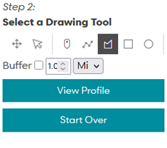 Screen shot of Select a drawing tool in the BYO tool