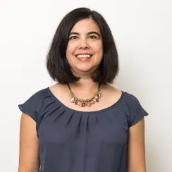 Photo of Jennifer Valorose. She is smiling at the camera.